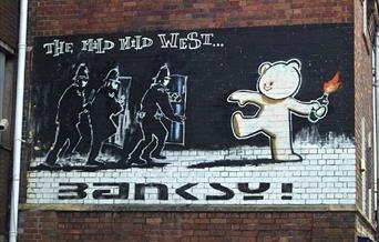 Bristol Banksy Walking Tour - Mild Mild West