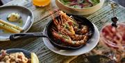 Prawns and small dishes